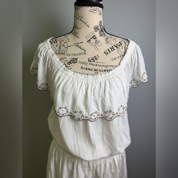 Ramy Brook Cynthia Off The Shoulder Mini Dress NWT Size L - Picture 4 of 11